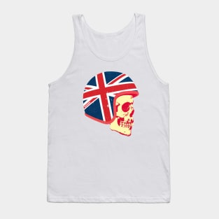 Cafe Racer Skull biker Tank Top